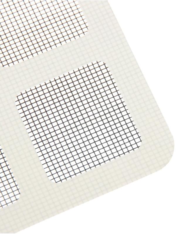 Клейкая лента для ремонта москитной сетки 10 см х 10 см (набор 100 шт)