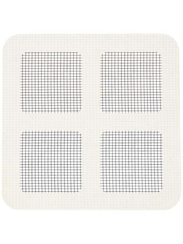 Клейкая лента для ремонта москитной сетки 10 см х 10 см (набор 100 шт)