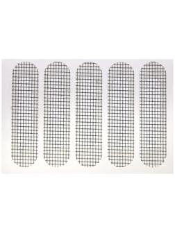 Клейкая лента для ремонта москитной сетки 9 см х 6 см (набор 100 шт)