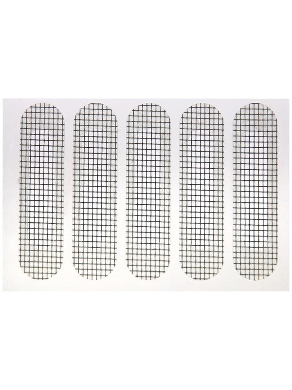 Клейкая лента для ремонта москитной сетки 9 см х 6 см (набор 100 шт)