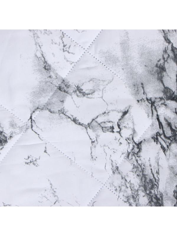Покрывало LoveLife 1,5 сп White marble, 150*210±5см, микрофайбер, 100% п/э