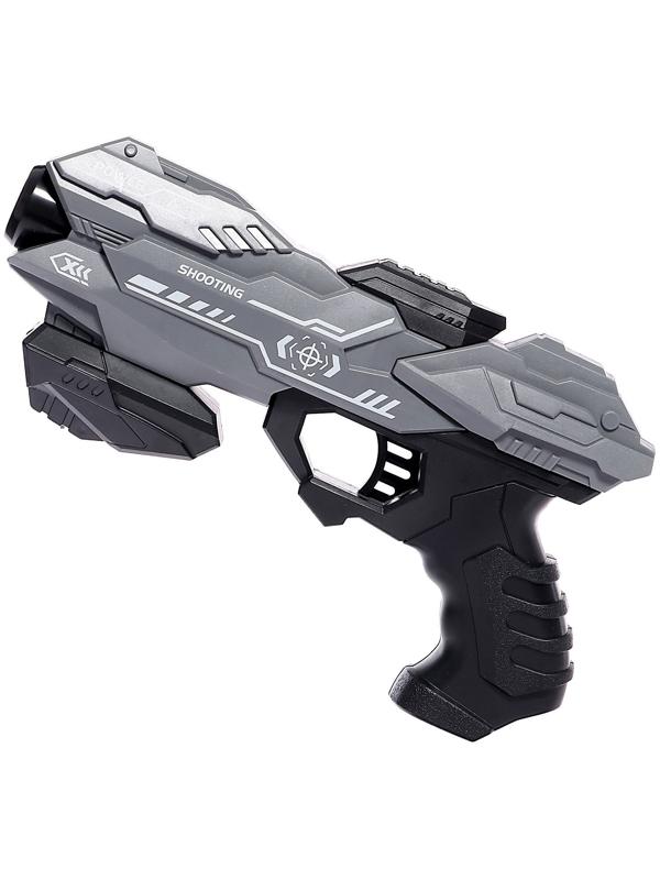 Бластер «Power gun», стреляет мягкими пулями, цвет МИКС