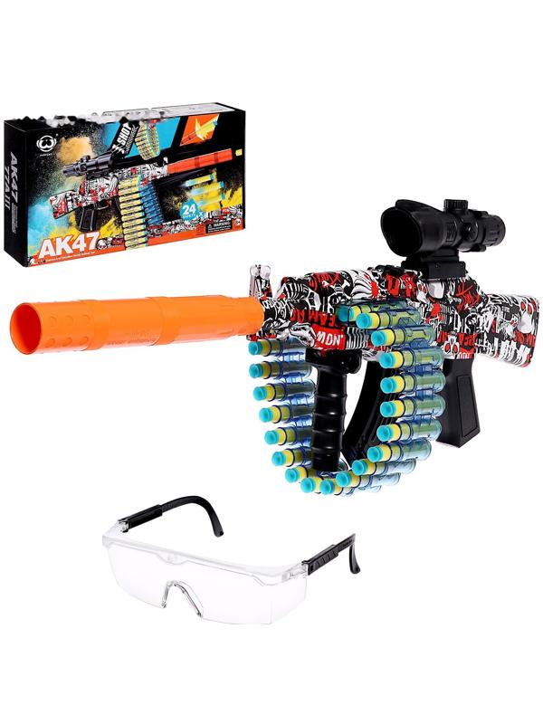 Автомат «АК47», стреляет мягкими пулями