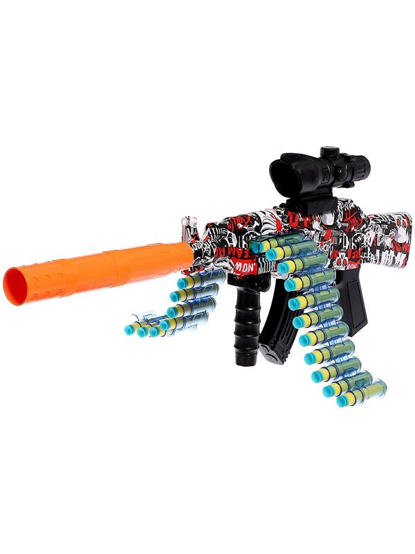 Автомат «АК47», стреляет мягкими пулями