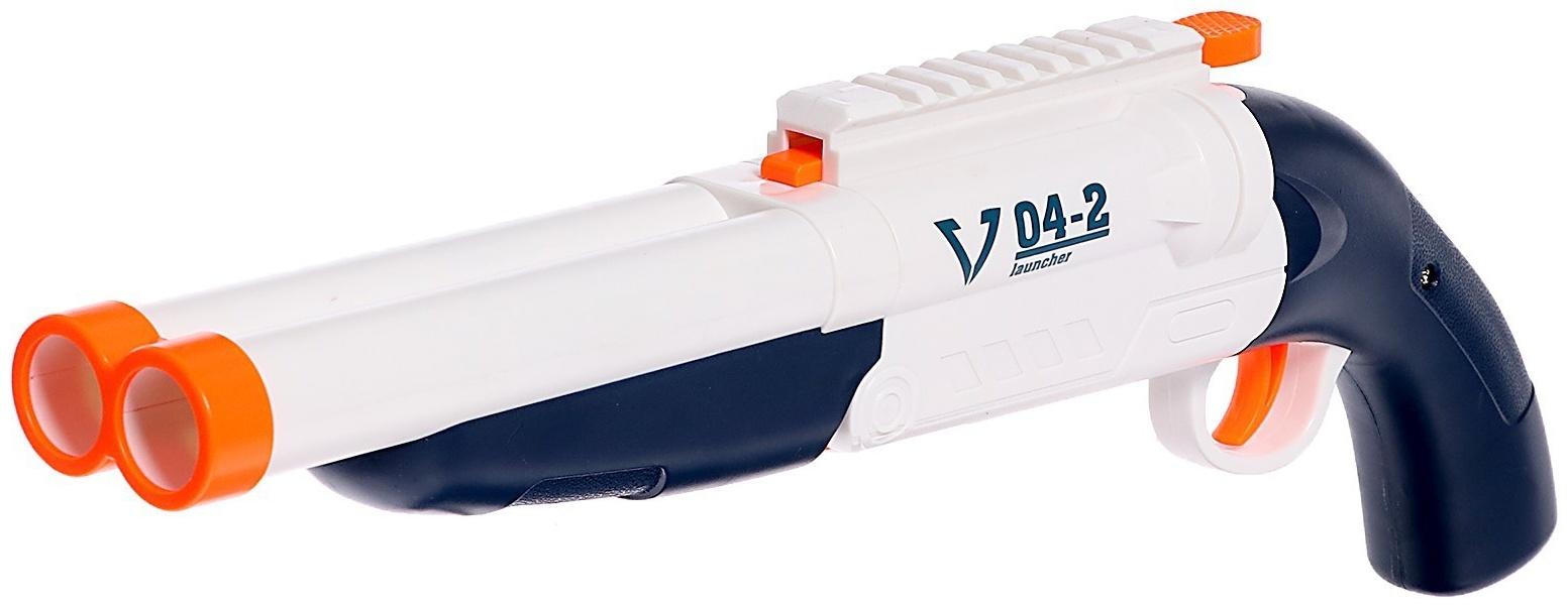 Бластер «Двухстволка», стреляет мягкими пулями