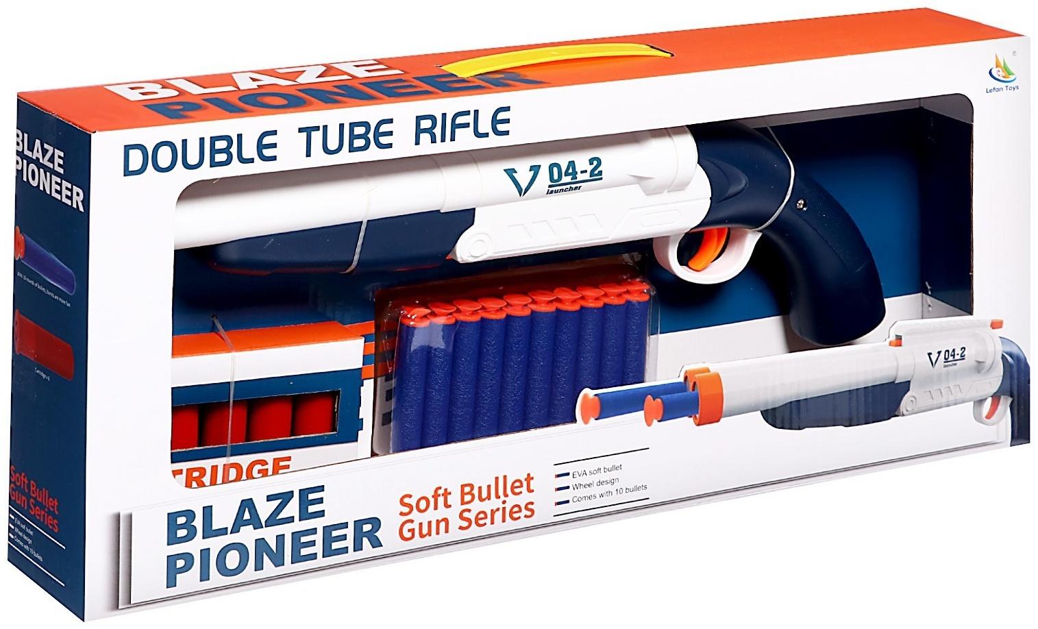 Бластер «Двухстволка», стреляет мягкими пулями