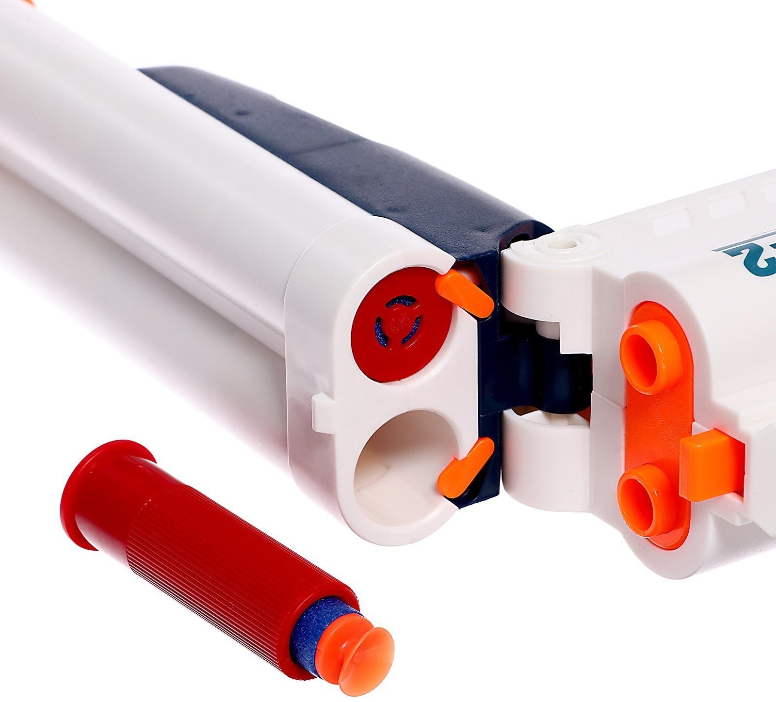 Бластер «Двухстволка», стреляет мягкими пулями