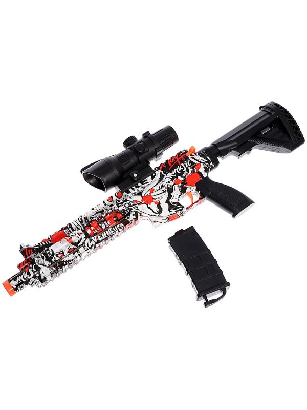 Автомат «Штурм», с гильзами, стреляет мягкими пулями, цвет МИКС