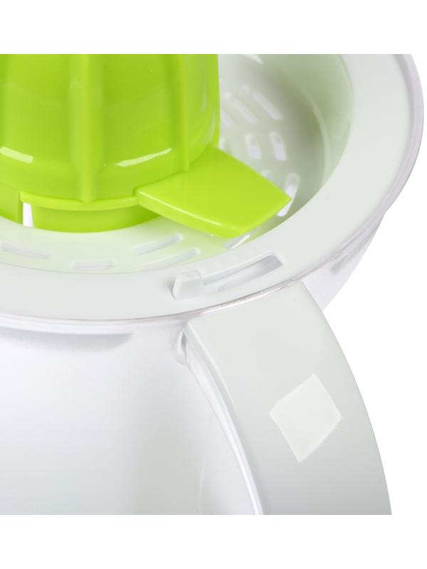 Соковыжималкa Blackton Bt J1111, для цитрусовых, 40 Вт, 1.2 л, 50-60 об/мин, бело-зелёная