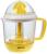 Соковыжималка Blackton Bt J1112, для цитрусовых, 25 Вт, 1.2 л, 54 об/мин, бело-жёлтая