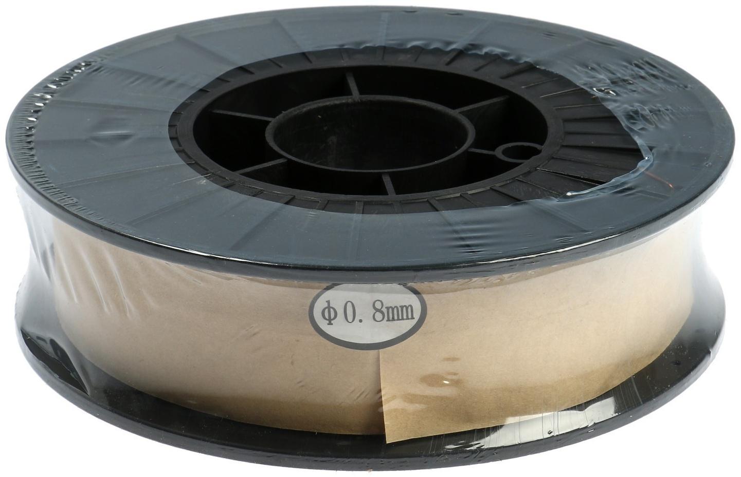 Сварочная проволока ТУНДРА, ER70S-6, омедненная, d=0.8 мм, 5000 г