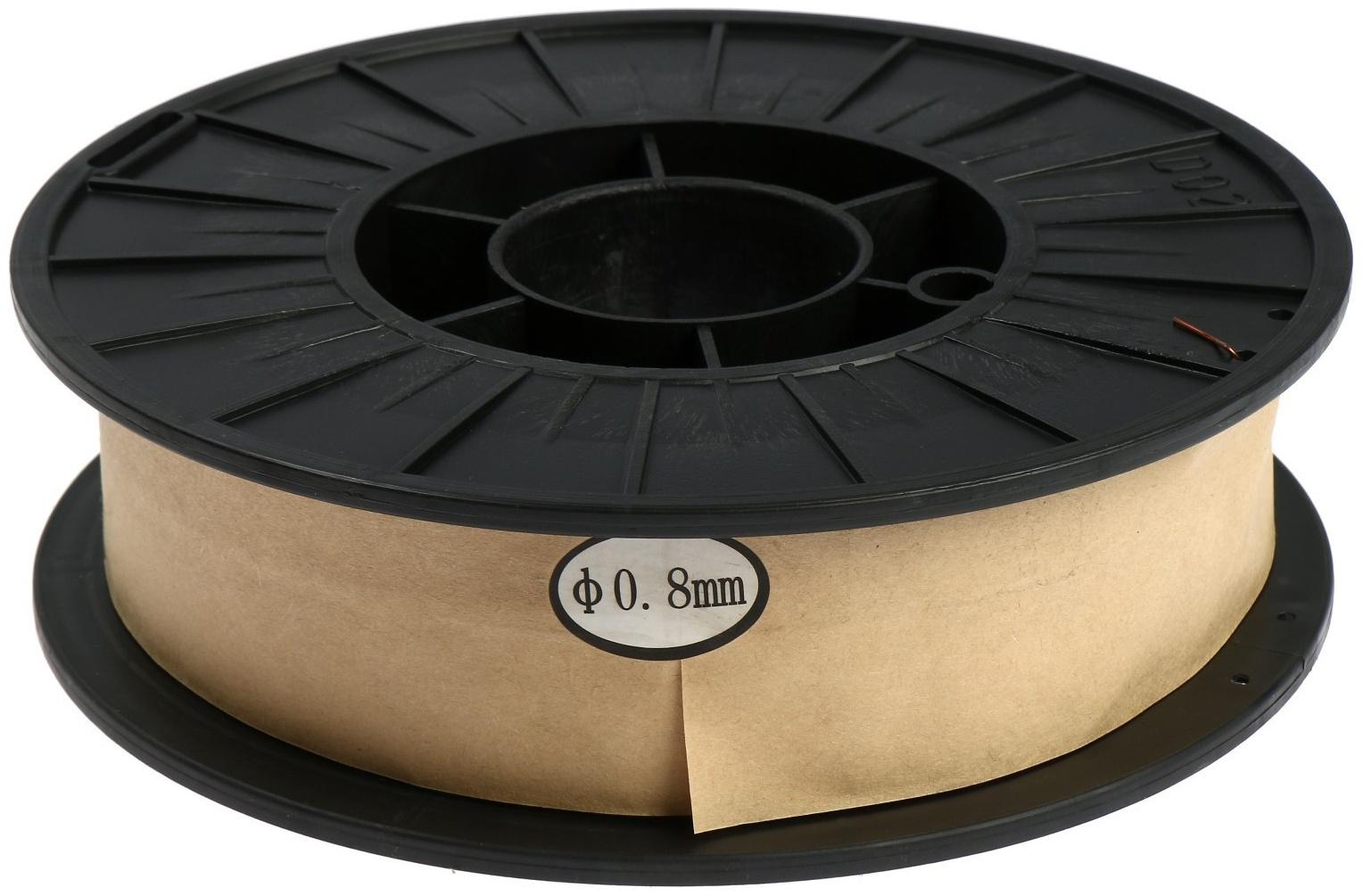 Сварочная проволока ТУНДРА, ER70S-6, омедненная, d=0.8 мм, 5000 г