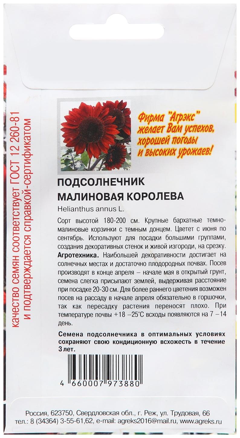 Семена цветов Подсолнечник 