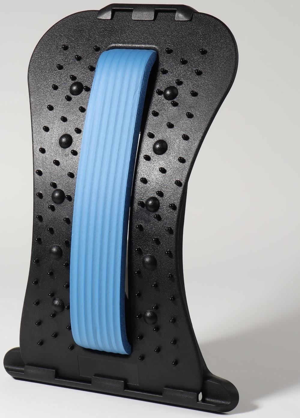 Массажёр для спины, трёхуровневый, с магнитом, 38 × 24,5 см, цвет МИКС