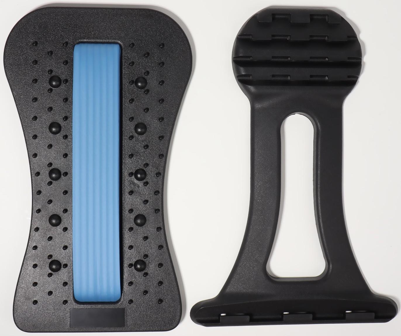 Массажёр для спины, трёхуровневый, с магнитом, 38 × 24,5 см, цвет МИКС