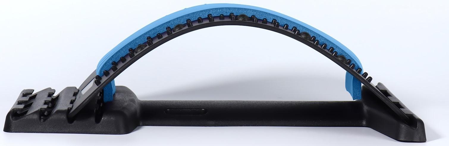 Массажёр для спины, трёхуровневый, с магнитом, 38 × 24,5 см, цвет МИКС