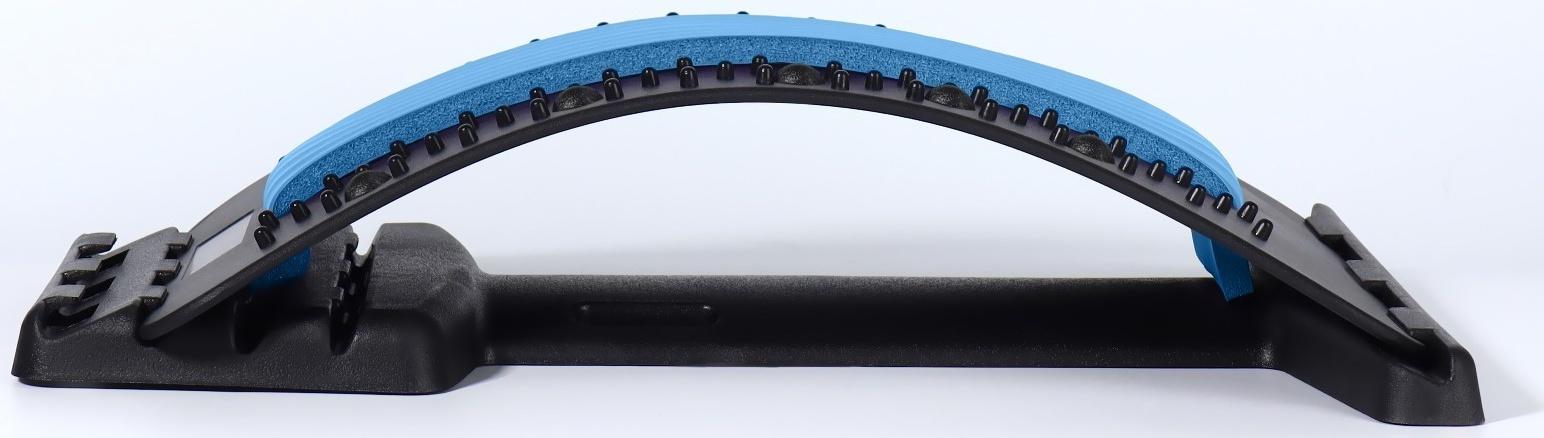 Массажёр для спины, трёхуровневый, с магнитом, 38 × 24,5 см, цвет МИКС