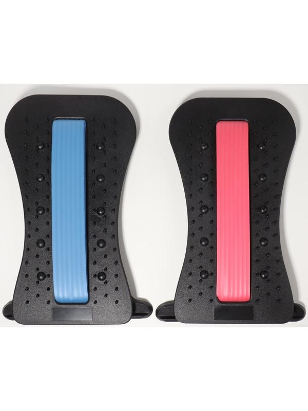 Массажёр для спины, трёхуровневый, с магнитом, 38 × 24,5 см, цвет МИКС