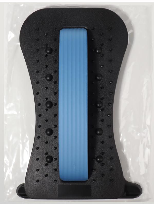 Массажёр для спины, трёхуровневый, с магнитом, 38 × 24,5 см, цвет МИКС