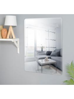 Зеркало прямоугольное, с закругленными углами, 35 х 45 см