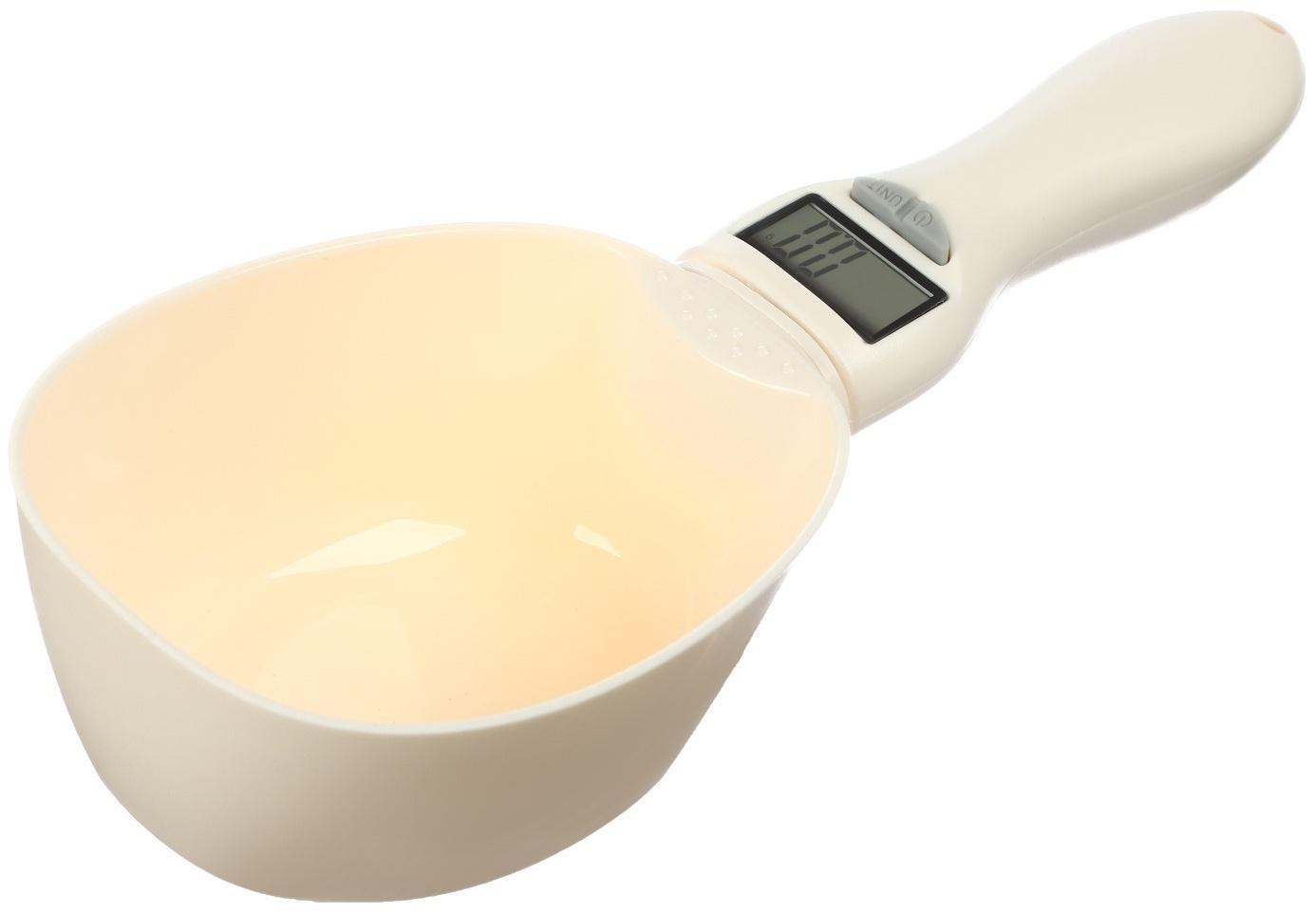 Весы кухонные Luazon LVE-031, электронные, до 0,8 кг, белые