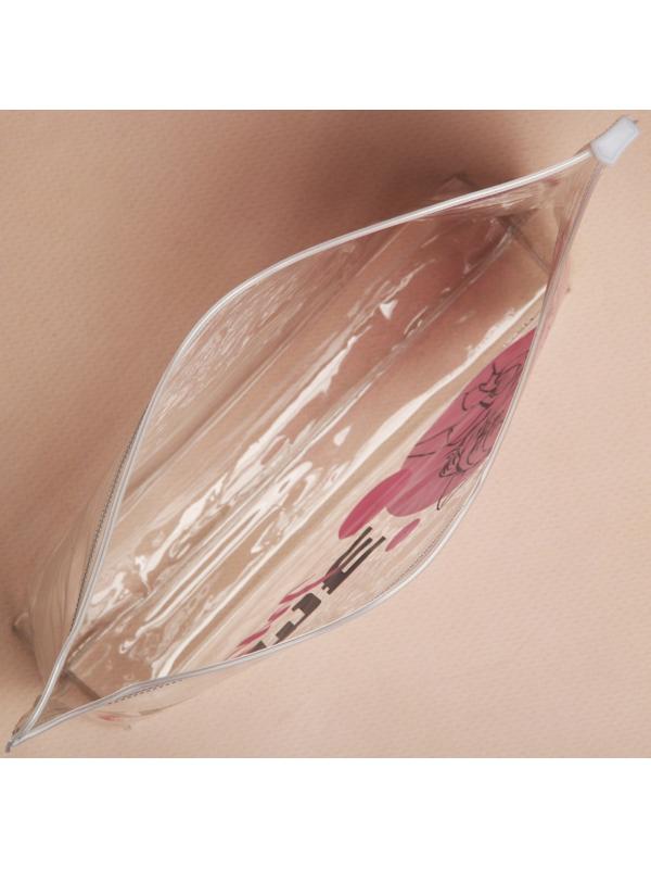 Косметичка из прозрачного PVC 21 х2 х14 см «Аниме Girl»