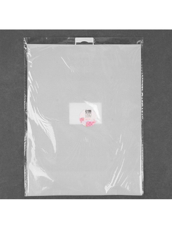 Канва для вышивания №14, 21 × 28 см, цвет белый