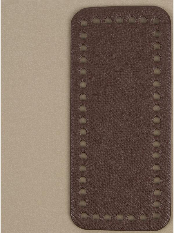 Донце для сумки, прямоугольное, 18 × 8 × 0,3 см, цвет коричневый