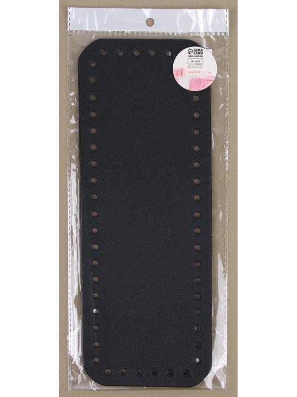 Донце для сумки, прямоугольное, 32 × 12 × 0,3 см, цвет чёрный