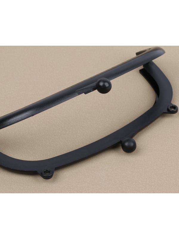 Фермуар пришивной, 16 × 7,5 см, цвет чёрный/антик