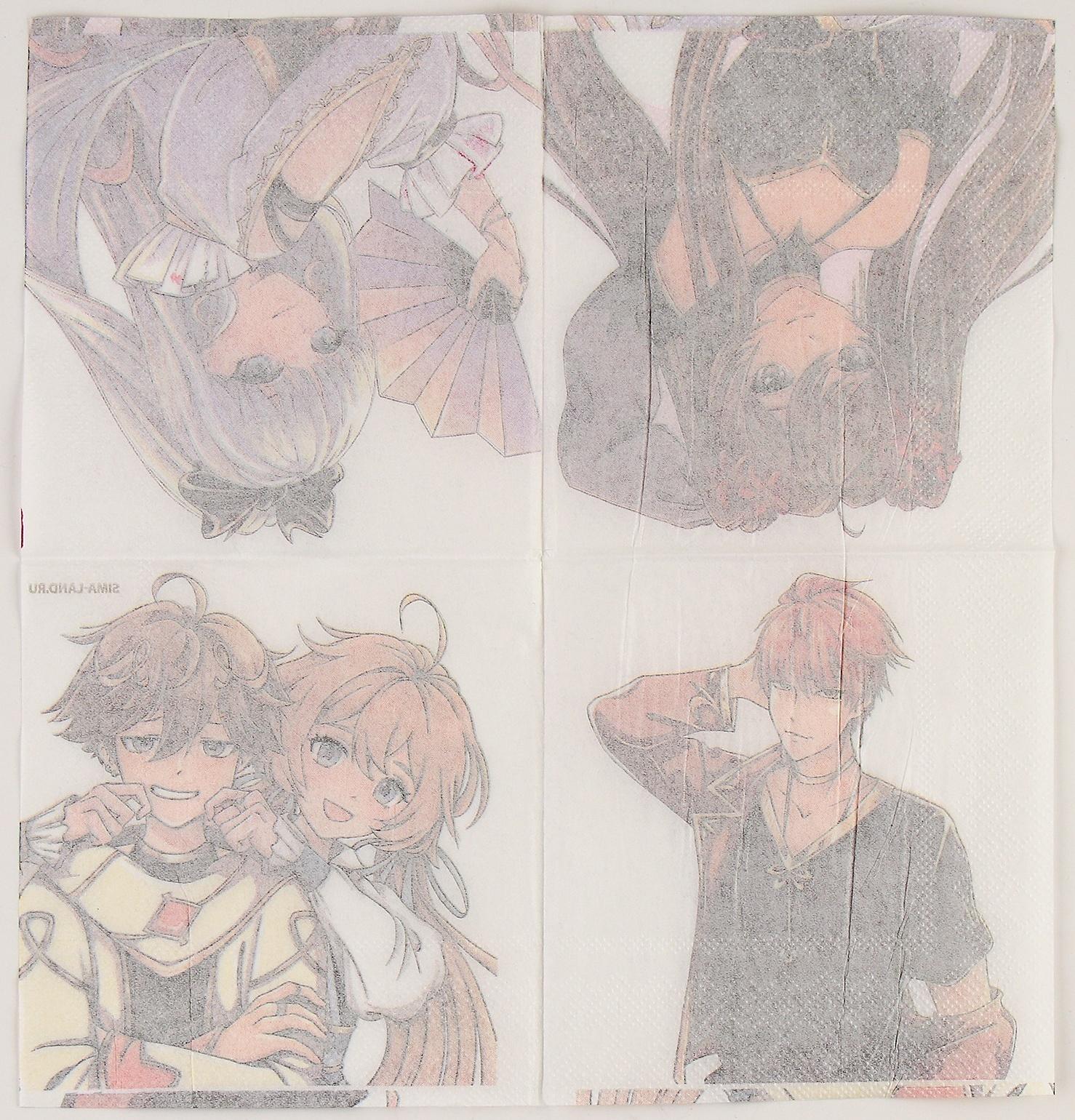 Салфетки 25*25см 