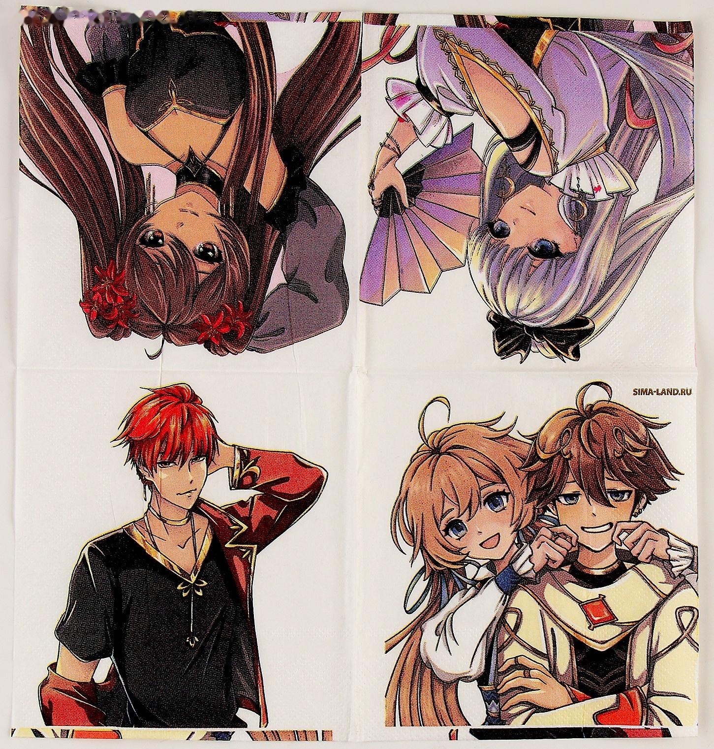 Салфетки 25*25см 