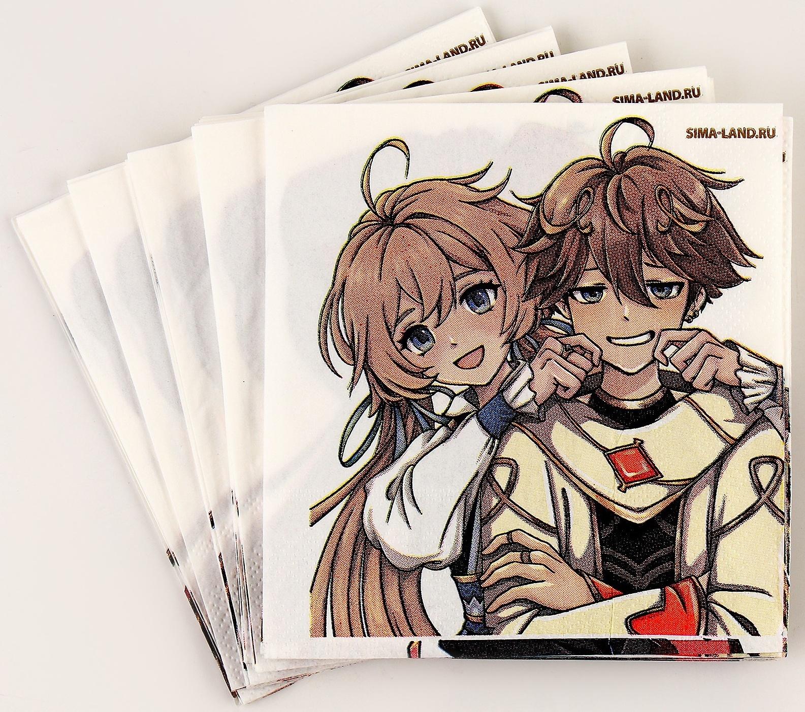 Салфетки 25*25см 