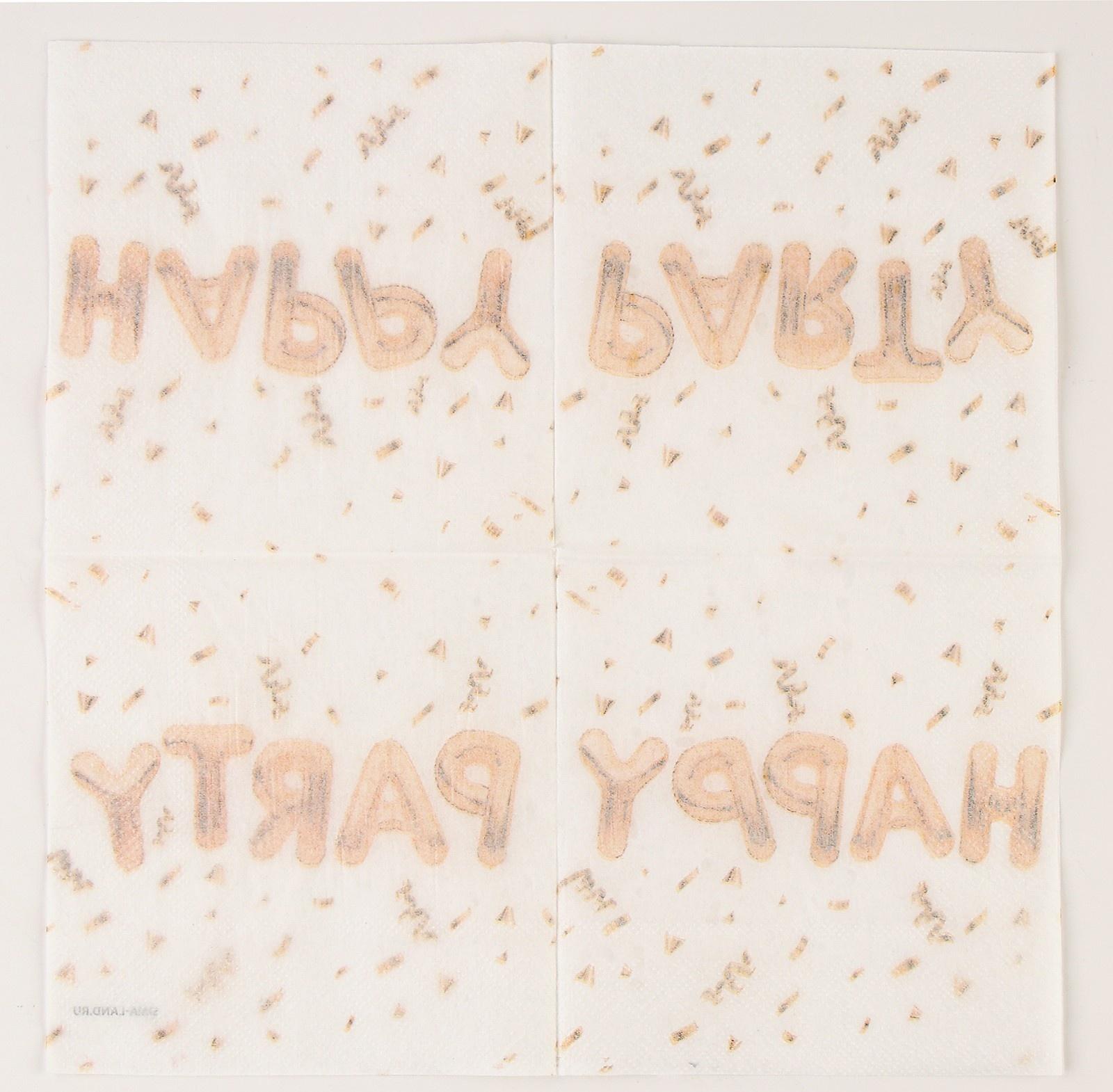 Салфетки 25*25см 