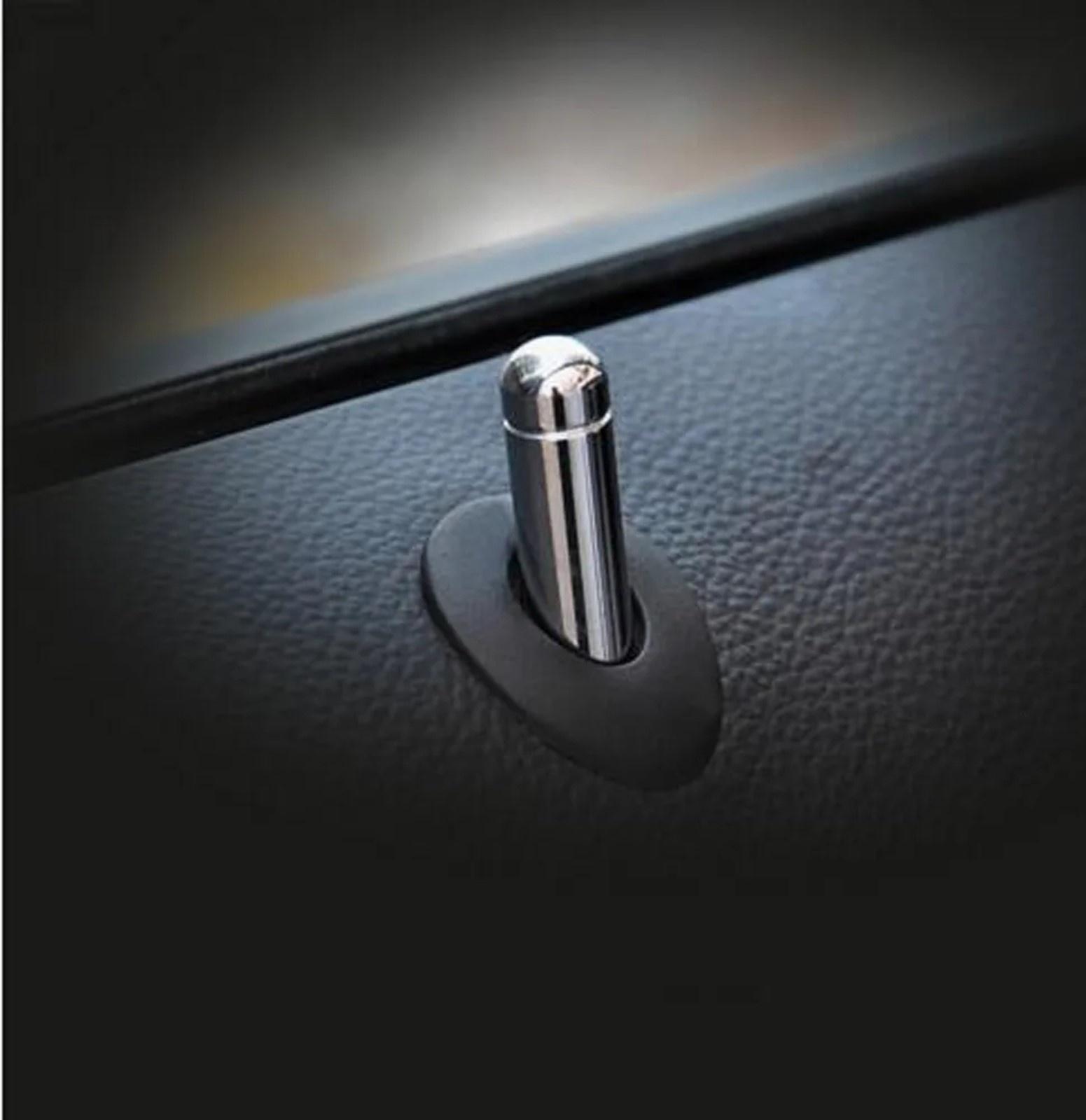 Кнопка блокировки центрального замка, хром, набор 4 шт