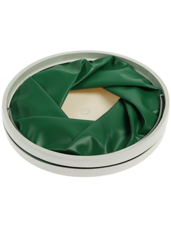 Складное ведро, 9 л, зеленый