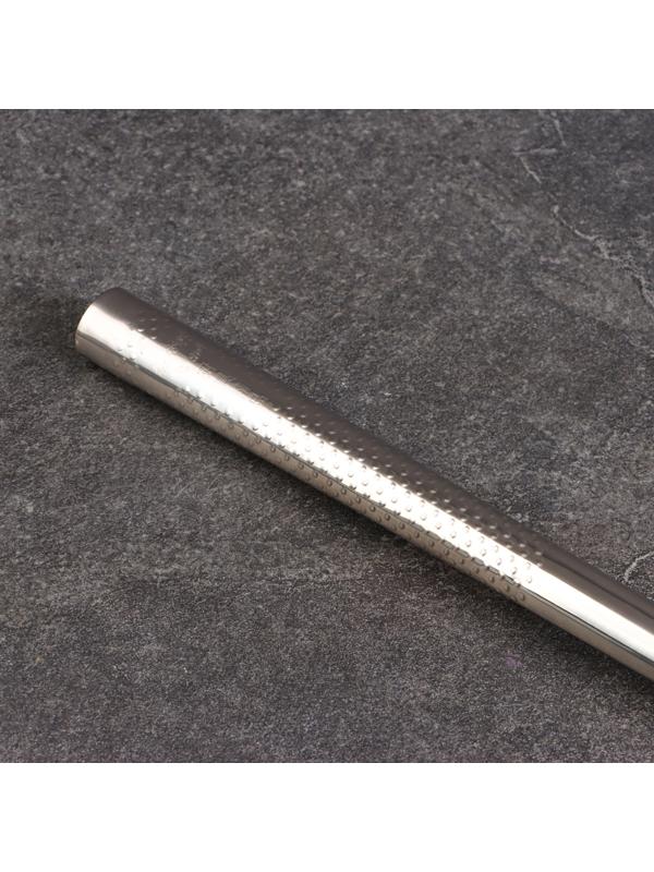 Шумовка для казана узбекская 49см, диаметр 12,5см, глубина 5,5см