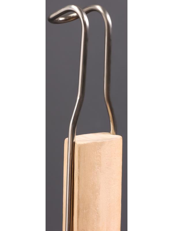 Корзинка для приготовления картошки фри, 34см, дерев ручка