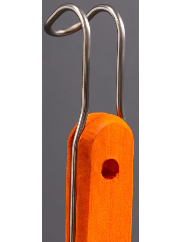 Корзинка для приготовления картошки фри, 25см, дерев ручка