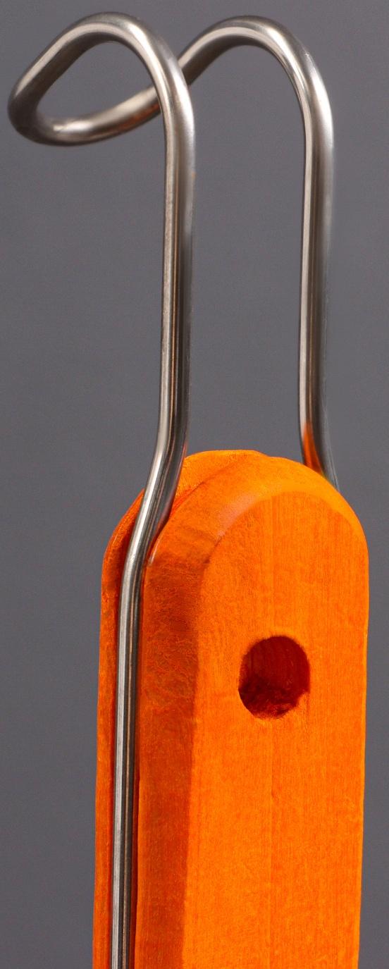 Корзинка для приготовления картошки фри, 31см, дерев ручка