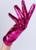 Карнавальнеый аксессуар- перчатки , цвет фуксия металлик ,искусственная кожа