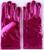 Карнавальнеый аксессуар- перчатки , цвет фуксия металлик ,искусственная кожа