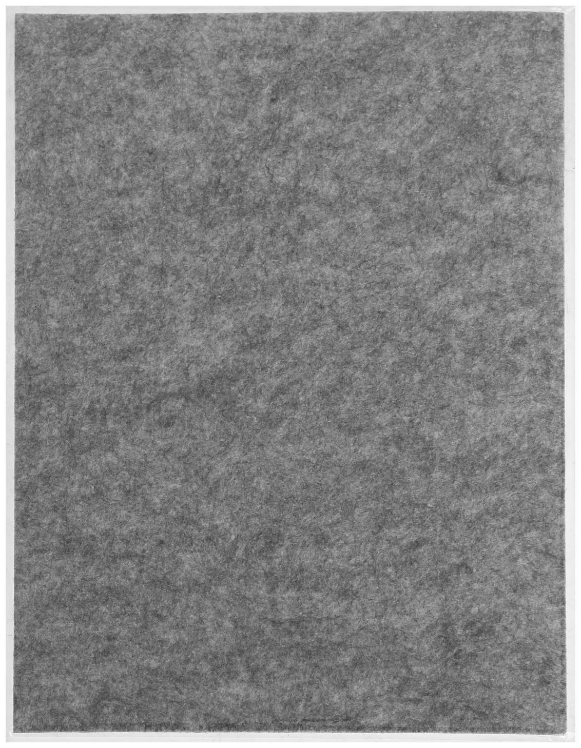 Накладка для мебели из войлока, 210х300 мм, клейкая поверхность, цвет серый