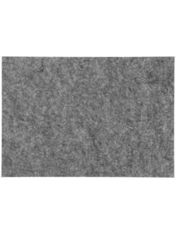 Накладка для мебели из войлока, 210х300 мм, клейкая поверхность, цвет серый