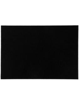 Накладка для мебели из войлока, 210х300 мм, клейкая поверхность, цвет черный
