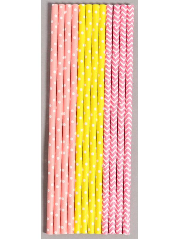 Трубочки бумажные 12 шт «Девичник»