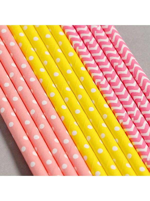 Трубочки бумажные 12 шт «Девичник»