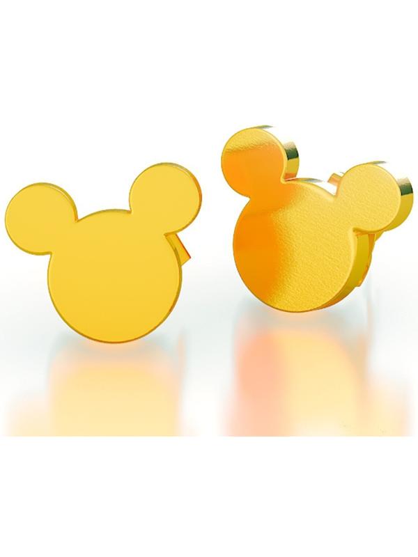 Серьги набор, 3 пары, цвет золотой 