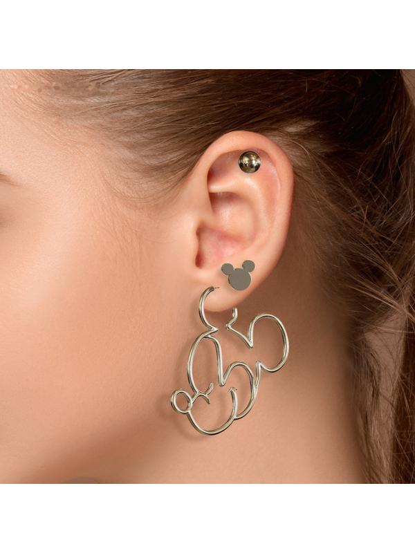 Серьги набор, 3 пары, цвет серебрянный 