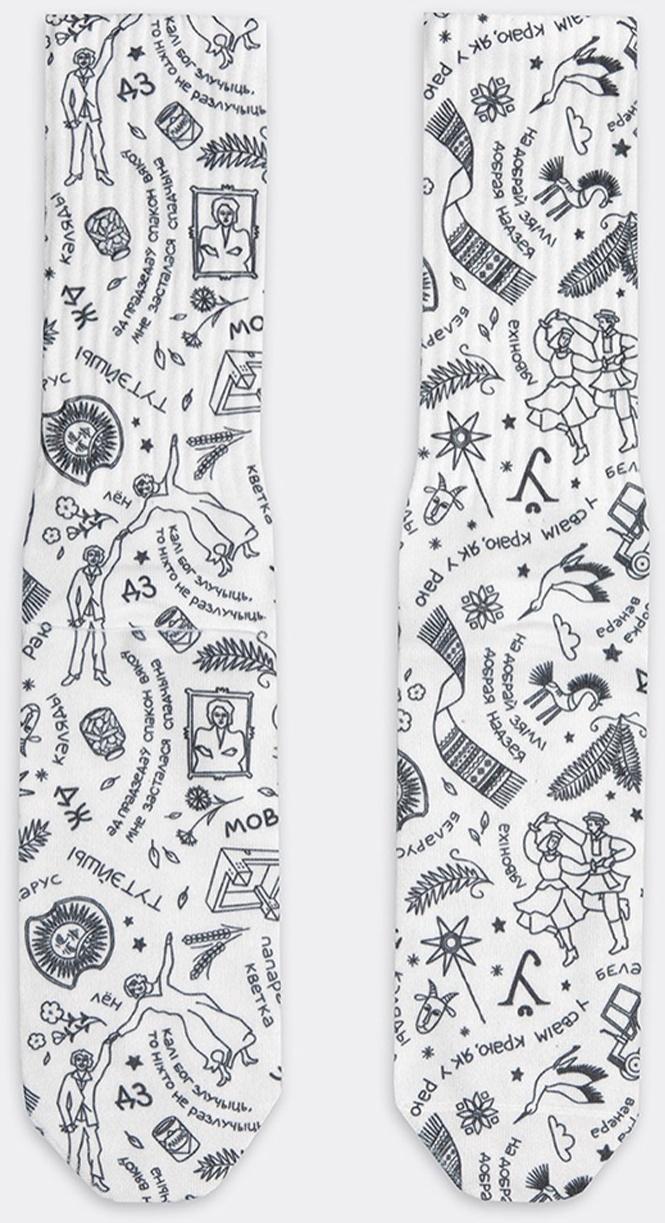 Носки женские, цвет белый, размер 25-27